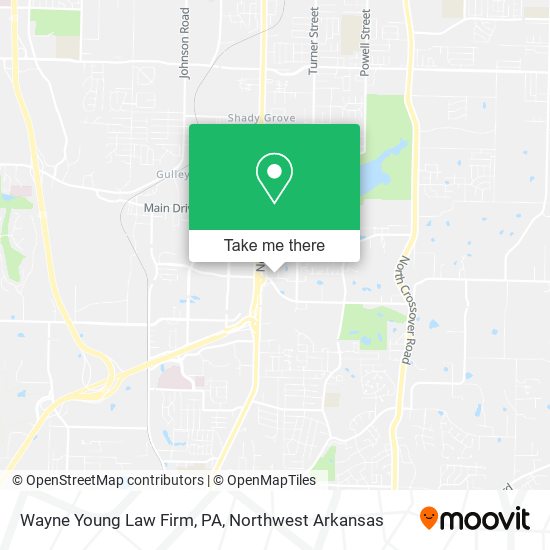 Wayne Young Law Firm, PA map