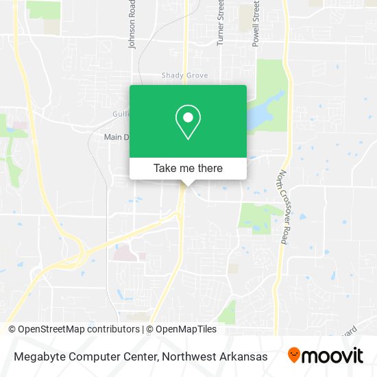 Megabyte Computer Center map