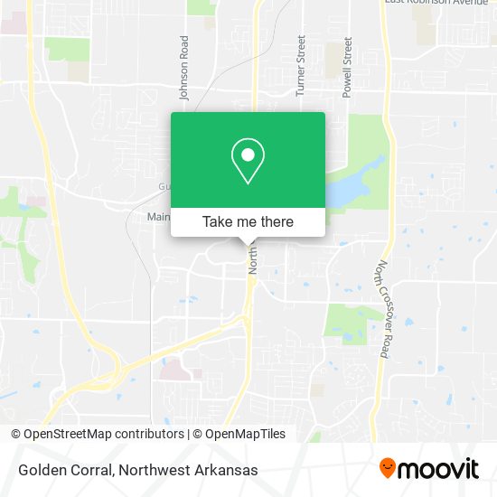 Golden Corral map