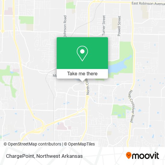 Mapa de ChargePoint