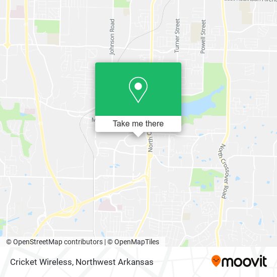 Cricket Wireless map