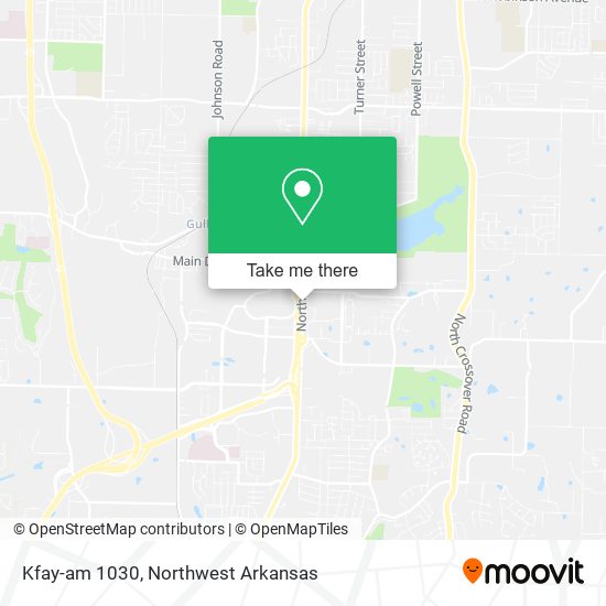 Kfay-am 1030 map