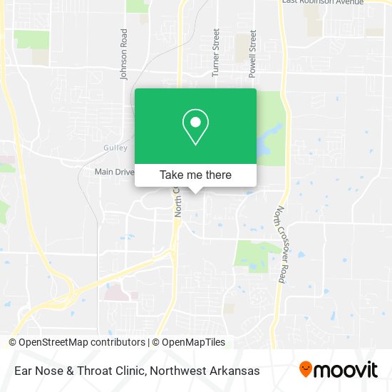 Mapa de Ear Nose & Throat Clinic