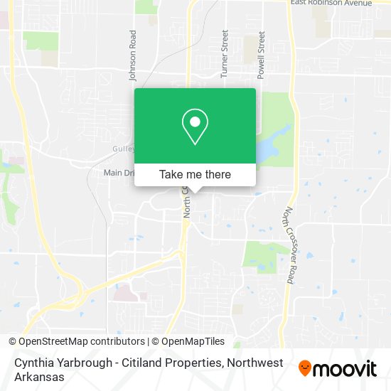 Cynthia Yarbrough - Citiland Properties map