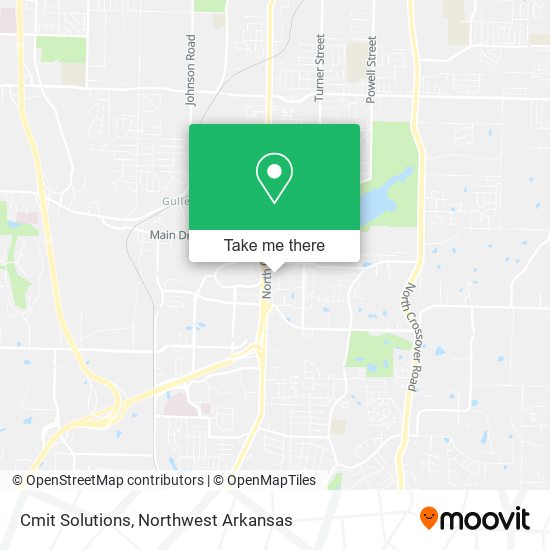 Mapa de Cmit Solutions