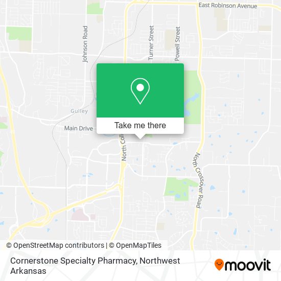 Cornerstone Specialty Pharmacy map