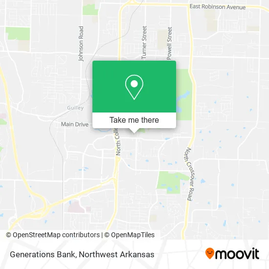 Generations Bank map