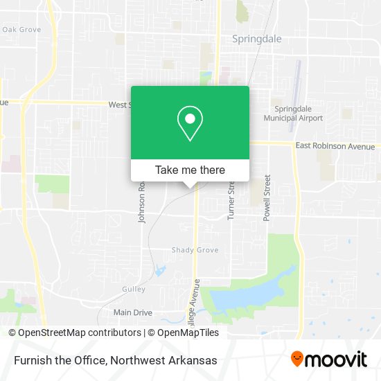 Mapa de Furnish the Office