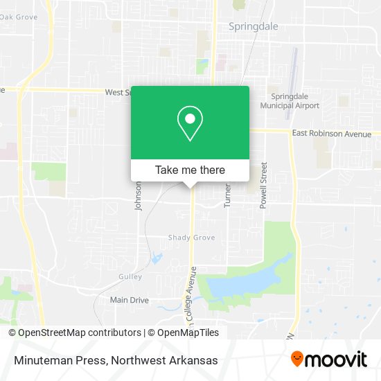 Minuteman Press map