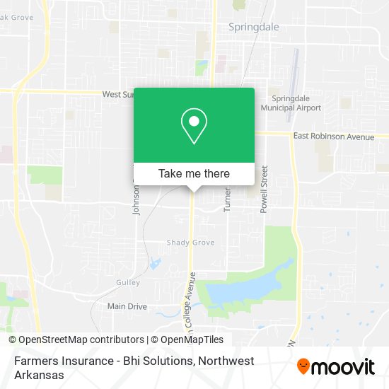 Farmers Insurance - Bhi Solutions map