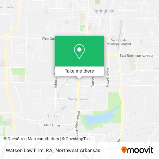 Watson Law Firm, P.A. map