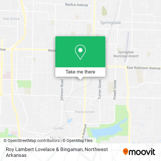 Roy Lambert Lovelace & Bingaman map