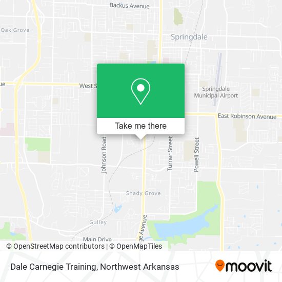 Mapa de Dale Carnegie Training