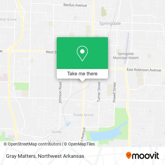 Gray Matters map