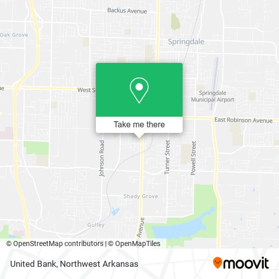 United Bank map
