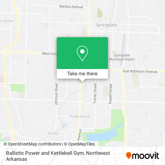 Ballistic Power and Kettlebell Gym map