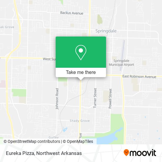 Mapa de Eureka Pizza