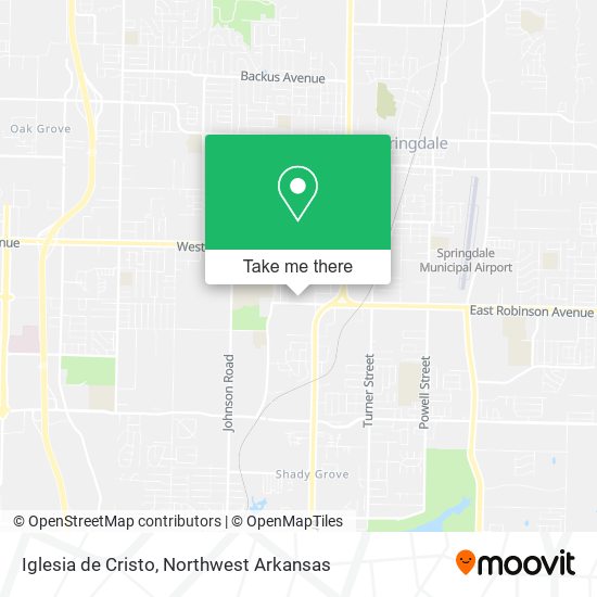 Iglesia de Cristo map