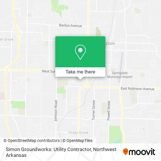 Mapa de Simon Groundworks: Utility Contractor