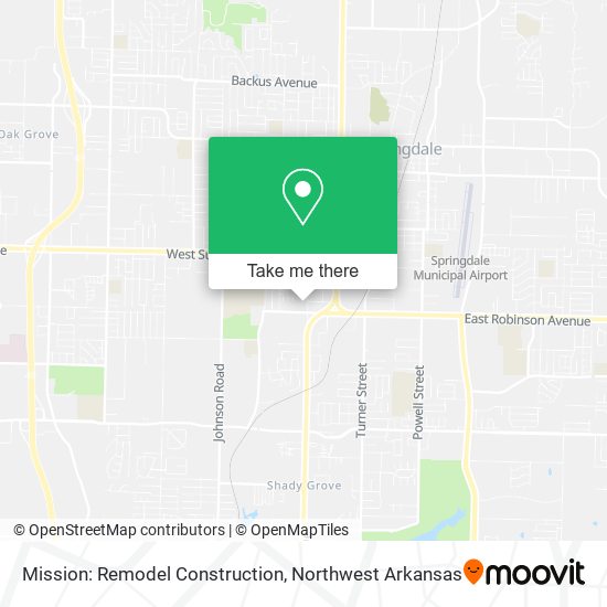 Mission: Remodel Construction map