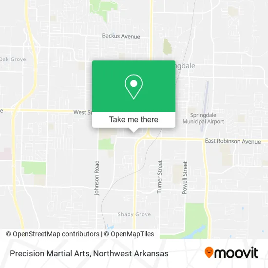 Mapa de Precision Martial Arts