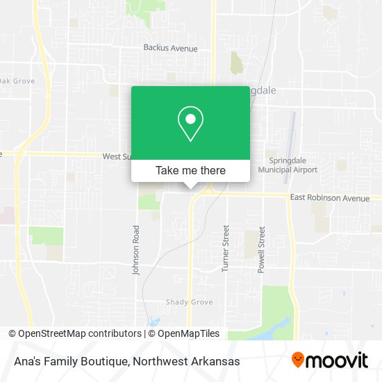 Ana's Family Boutique map