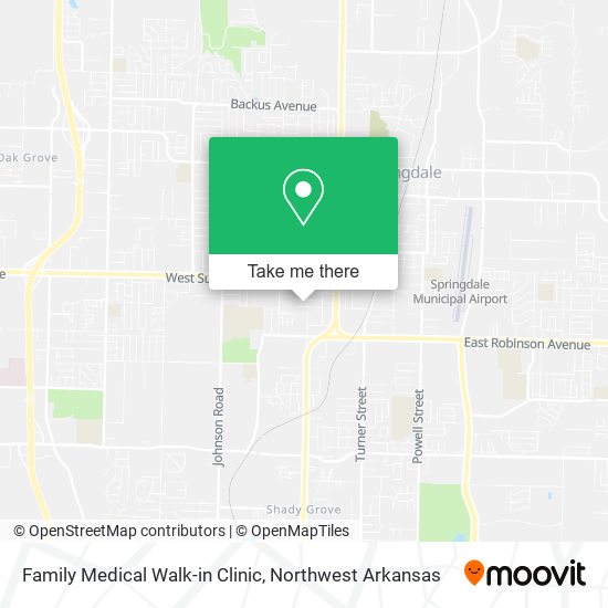 Family Medical Walk-in Clinic map