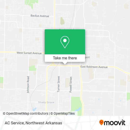 Mapa de AC Service