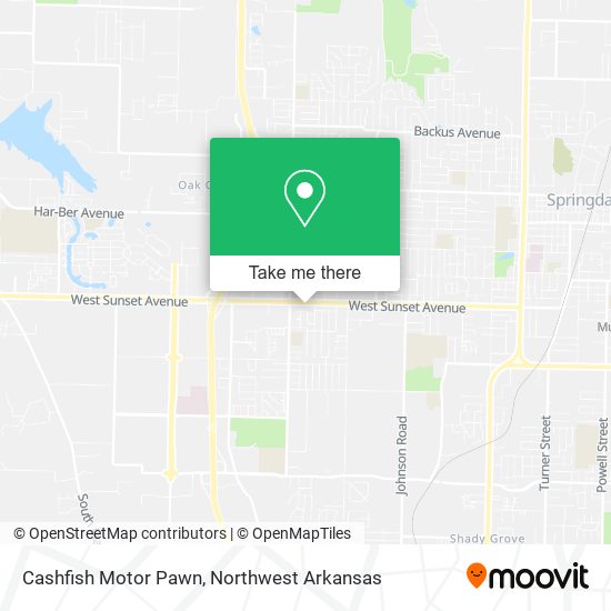 Cashfish Motor Pawn map