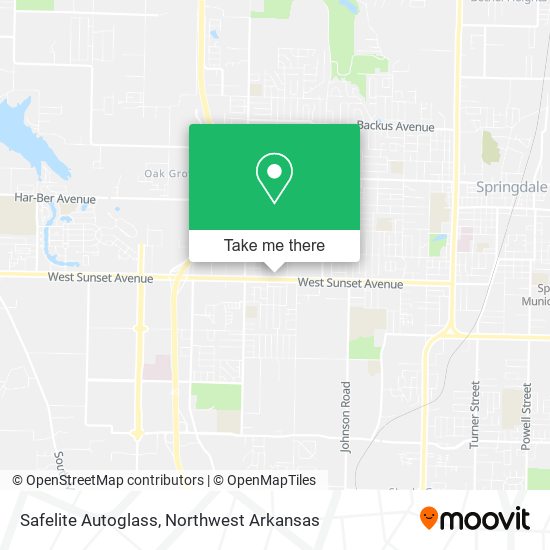 Safelite Autoglass map