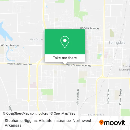 Stephanie Riggins: Allstate Insurance map