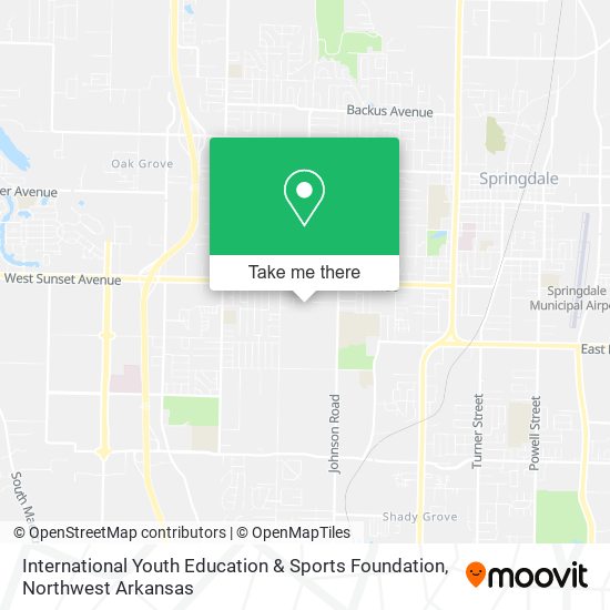 International Youth Education & Sports Foundation map