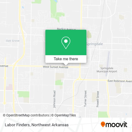 Labor Finders map