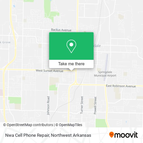 Nwa Cell Phone Repair map