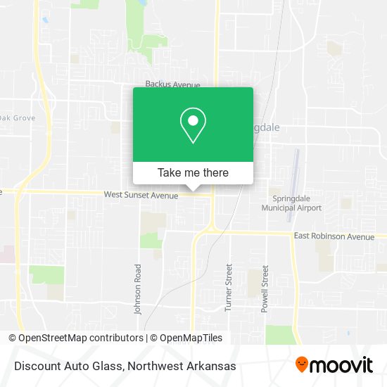 Discount Auto Glass map