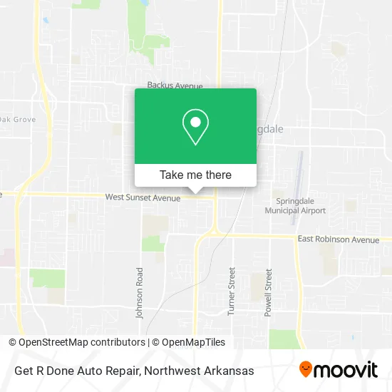 Get R Done Auto Repair map