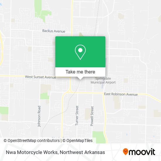 Mapa de Nwa Motorcycle Works
