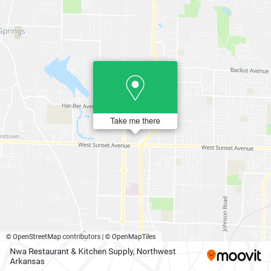 Nwa Restaurant & Kitchen Supply map