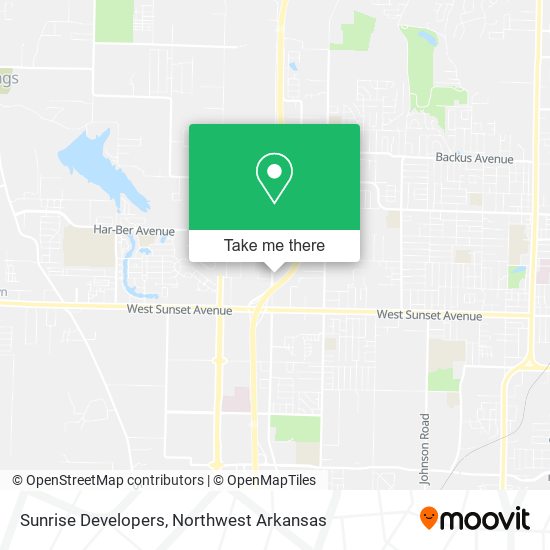 Sunrise Developers map