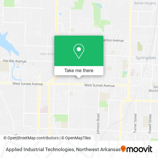 Applied Industrial Technologies map