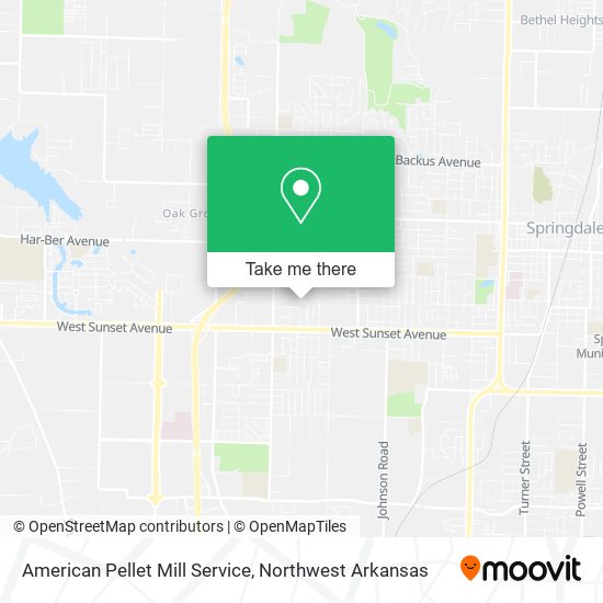 American Pellet Mill Service map
