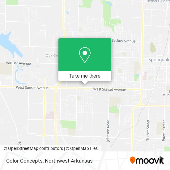 Color Concepts map