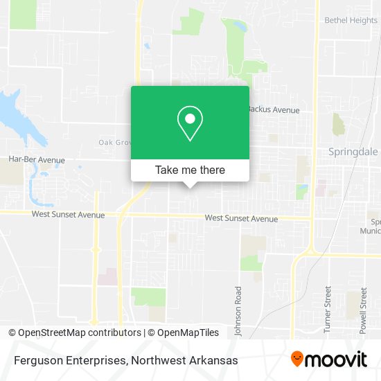 Ferguson Enterprises map