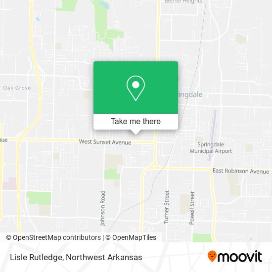 Lisle Rutledge map
