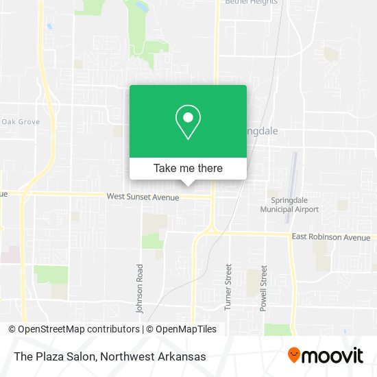 Mapa de The Plaza Salon