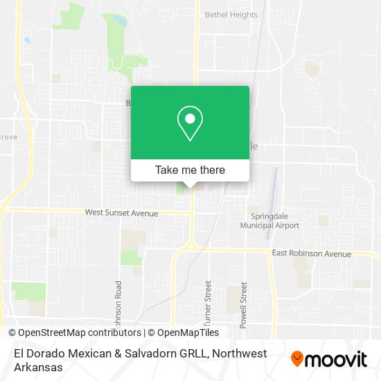 El Dorado Mexican & Salvadorn GRLL map