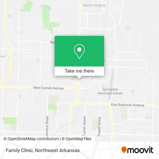 Family Clinic map