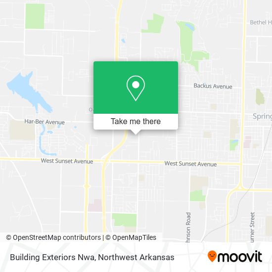 Building Exteriors Nwa map