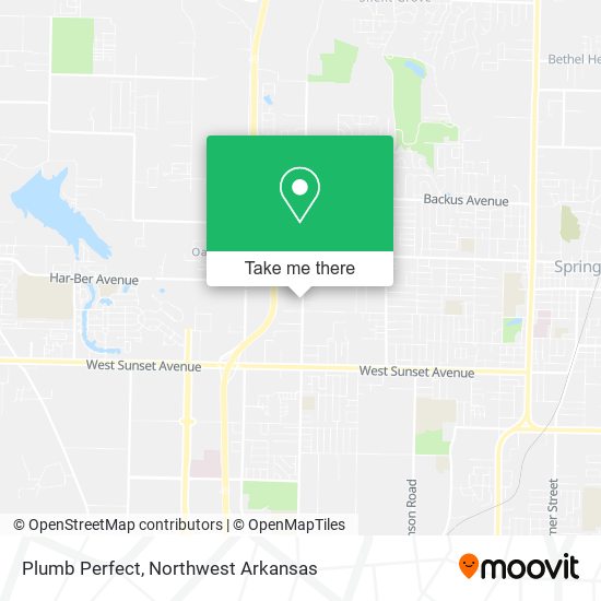 Plumb Perfect map