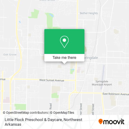 Mapa de Little Flock Preschool & Daycare